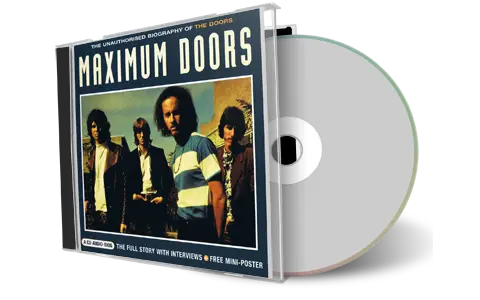 Artwork Cover of The Doors Compilation CD Maximum Doors Interviews Soundboard