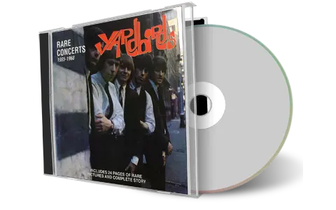 Artwork Cover of The Yardbirds Compilation CD Rare Concerts 1965-1968 Soundboard