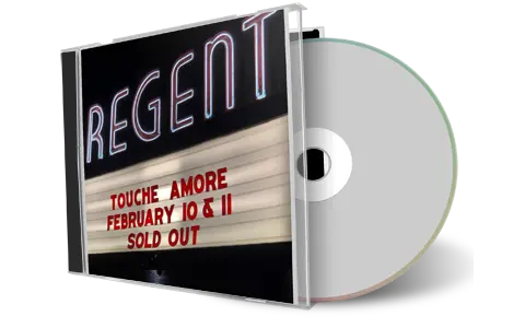 Artwork Cover of Touche Amore 2023-02-10 CD Los Angeles Audience