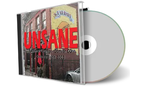 Artwork Cover of Unsane 2003-10-16 CD Denver Audience