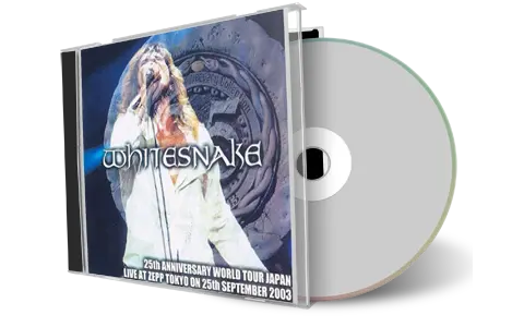Artwork Cover of Whitesnake 2003-09-25 CD Tokyo Audience