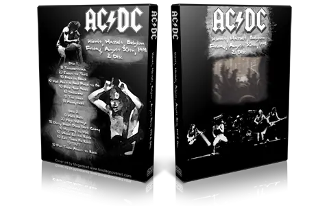 Artwork Cover of ACDC 1991-08-30 DVD Hasselt Audience