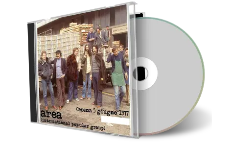 Artwork Cover of Area 1977-06-05 CD Cesena Audience