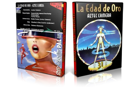 Artwork Cover of Aztec Camera 1984-09-18 DVD Madrid Proshot