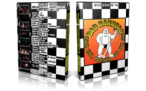 Artwork Cover of Bad Manners 2002-04-13 DVD Melbourne Audience