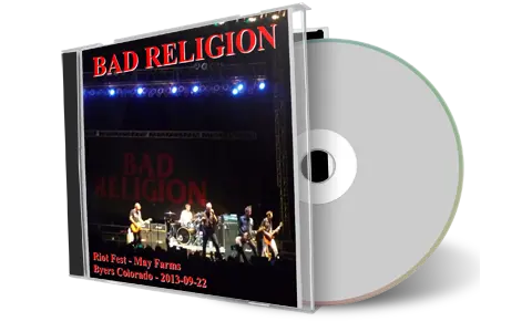 Artwork Cover of Bad Religion 2013-09-22 CD Byers Audience