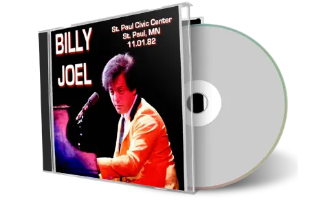 Artwork Cover of Billy Joel 1982-11-01 CD St Paul Audience