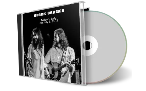 Artwork Cover of Black Crowes 2013-07-03 CD Milano Audience