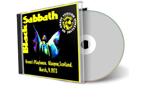 Artwork Cover of Black Sabbath 1973-03-09 CD Glasgow Audience