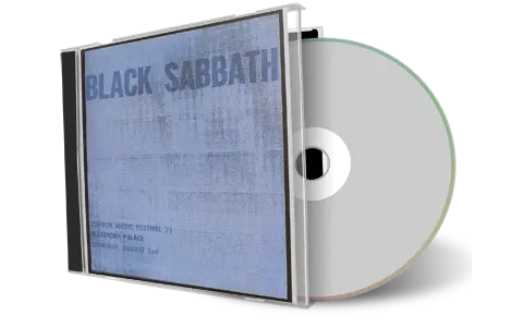 Artwork Cover of Black Sabbath 1973-08-02 CD London Audience