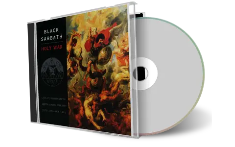 Artwork Cover of Black Sabbath 1981-01-20 CD London Audience