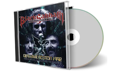 Artwork Cover of Black Sabbath 1992-08-09 CD Boston Soundboard