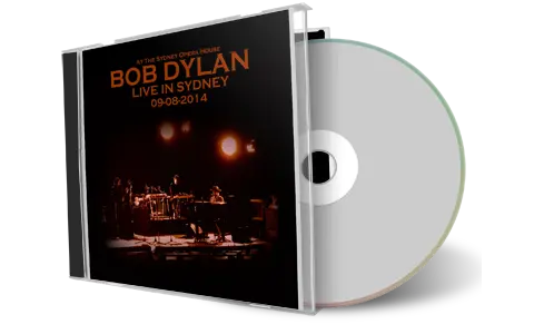 Artwork Cover of Bob Dylan 2014-09-08 CD Sydney Audience