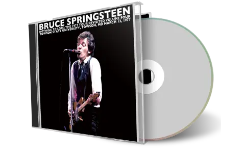 Artwork Cover of Bruce Springsteen 1977-03-13 CD Towson Audience