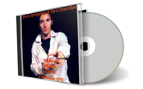 Artwork Cover of Bruce Springsteen 1978-11-08 CD Montreal Audience