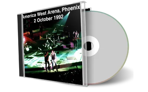 Artwork Cover of Bruce Springsteen 1992-10-02 CD Phoenix Audience