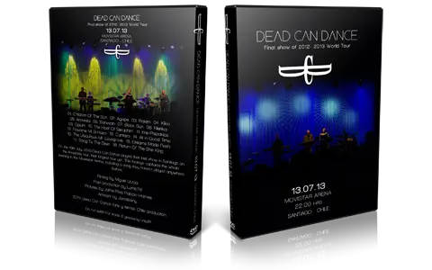 Artwork Cover of Dead Can Dance 2013-07-13 DVD Santiago Audience