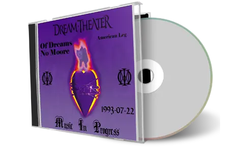 Artwork Cover of Dream Theater 1993-07-22 CD New York City Soundboard