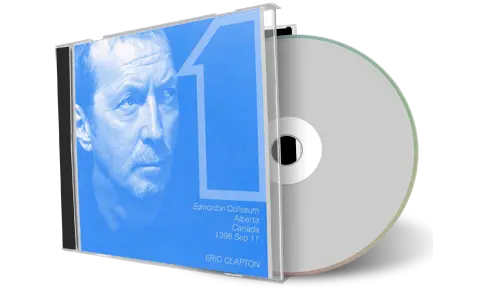 Artwork Cover of Eric Clapton 1998-09-11 CD Edmonton Soundboard