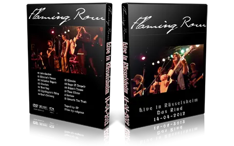 Artwork Cover of Flaming Row 2012-04-14 DVD Ruesselsheim Audience
