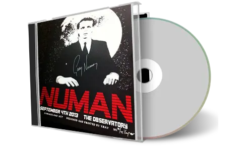Artwork Cover of Gary Numan 2013-09-04 CD Santa Ana Audience