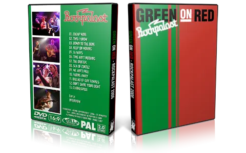 Artwork Cover of Green on Red 2006-09-07 DVD Bonn Proshot