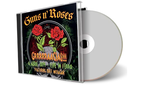 Artwork Cover of Guns N Roses 2014-04-06 CD Buenos Aires Audience