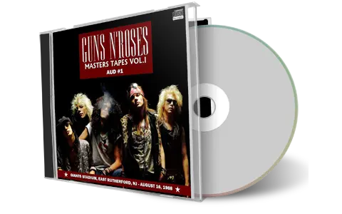 Artwork Cover of Guns N Roses 1988-08-16 CD East Rutherford Audience