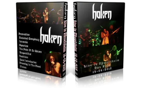 Artwork Cover of Haken 2012-04-14 DVD Ruesselsheim Audience