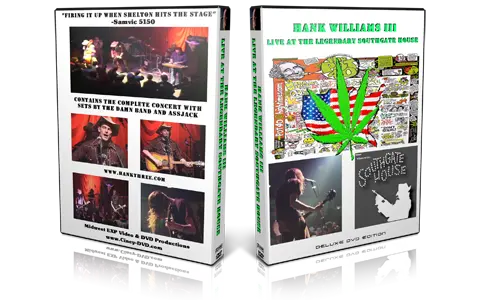Artwork Cover of Hank III 2002-11-13 DVD Newport Audience