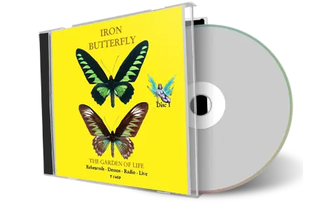 Artwork Cover of Iron Butterfly Compilation CD Rehearsals 1985-1990 Audience