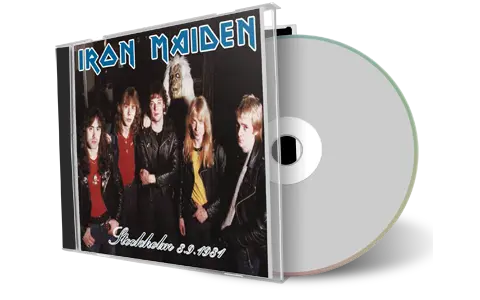 Artwork Cover of Iron Maiden 1981-09-08 CD Stockholm Audience
