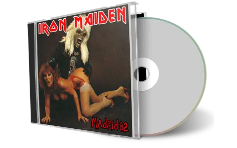 Artwork Cover of Iron Maiden 1982-03-03 CD Madrid Audience