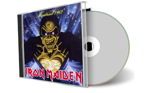 Artwork Cover of Iron Maiden 1983-09-06 CD Quebec Audience