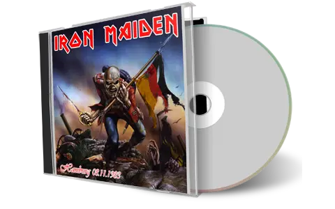 Artwork Cover of Iron Maiden 1983-11-08 CD Halle Audience