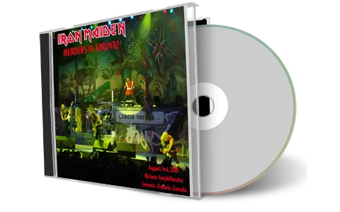 Artwork Cover of Iron Maiden 2005-08-03 CD Toronto Audience