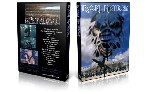 Artwork Cover of Iron Maiden 2005-06-16 DVD Lisboa Audience