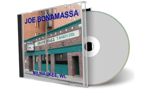 Artwork Cover of Joe Bonamassa 2006-03-05 CD Millwaukee Audience
