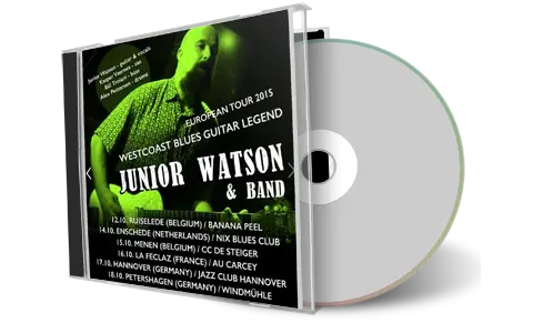 Artwork Cover of Junior Watson 2015-10-15 CD Menen Audience