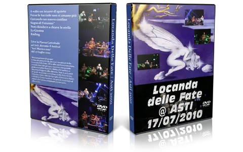 Artwork Cover of Locanda delle Fate 2010-07-17 DVD Asti Audience