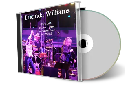 Artwork Cover of Lucinda Williams 2015-01-19 CD Norwegian Pearl Audience
