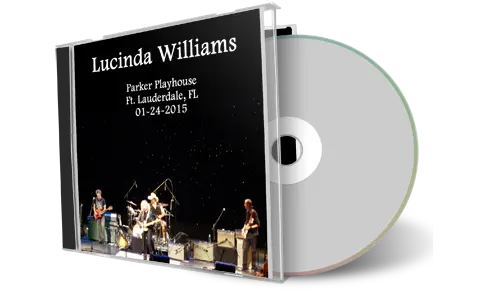 Artwork Cover of Lucinda Williams 2015-01-24 CD Ft Lauderdale Audience
