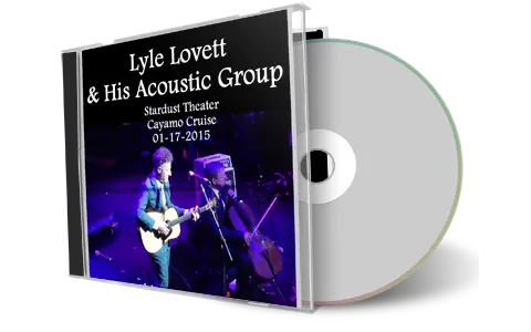 Artwork Cover of Lyle Lovett 2015-01-17 CD Norwegian Pearl Audience
