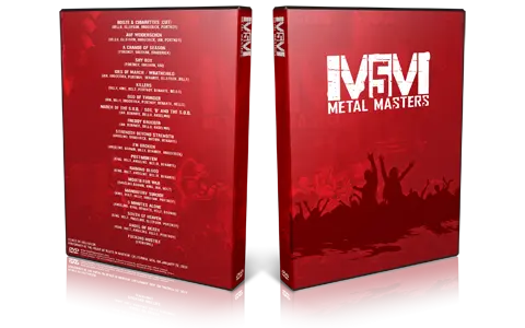 Artwork Cover of Metal Massters 5 2014-01-22 DVD Anaheim Audience