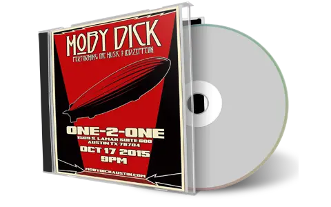 Artwork Cover of Moby Dick 2015-10-17 CD Austin Audience