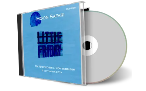 Artwork Cover of Moon Safari 2013-09-03 CD Zoetermeer Audience
