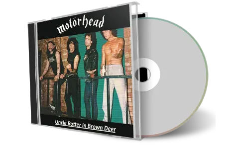 Artwork Cover of Motorhead 1985-12-13 CD Brown Deer Audience