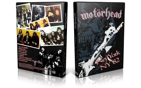 Artwork Cover of Motorhead 1982-05-14 DVD New York City Audience