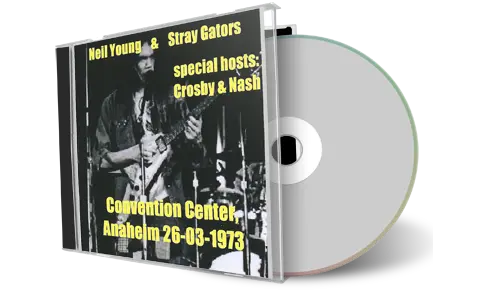Artwork Cover of Neil Young 1973-03-26 CD Anaheim Audience