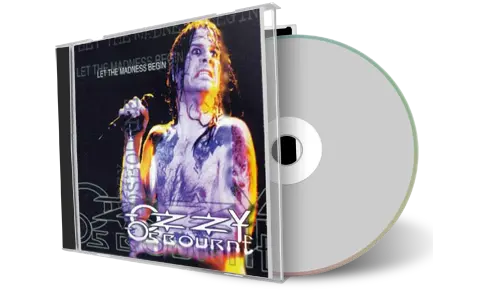 Artwork Cover of Ozzy Osbourne 1995-09-09 CD Santiago Soundboard